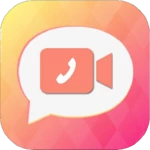 chat and video call android application logo